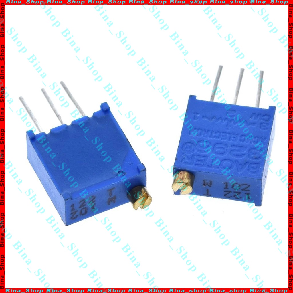 Biến trở 3296W, vi trở, chiếp áp 1k 5k 10k 20k 50k 100k 500k 3296