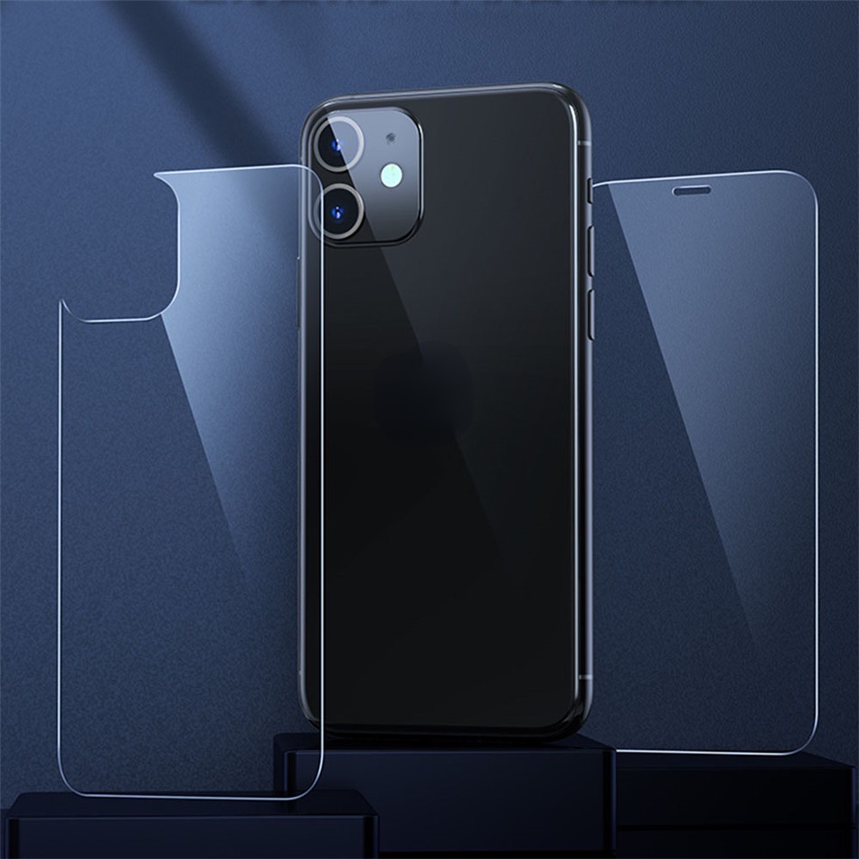 Ốp Điện Thoại Kính Cường Lực 3 Trong 1 Cho IPhone 11 14 13 Pro Max 12 Mini IPone 13Pro