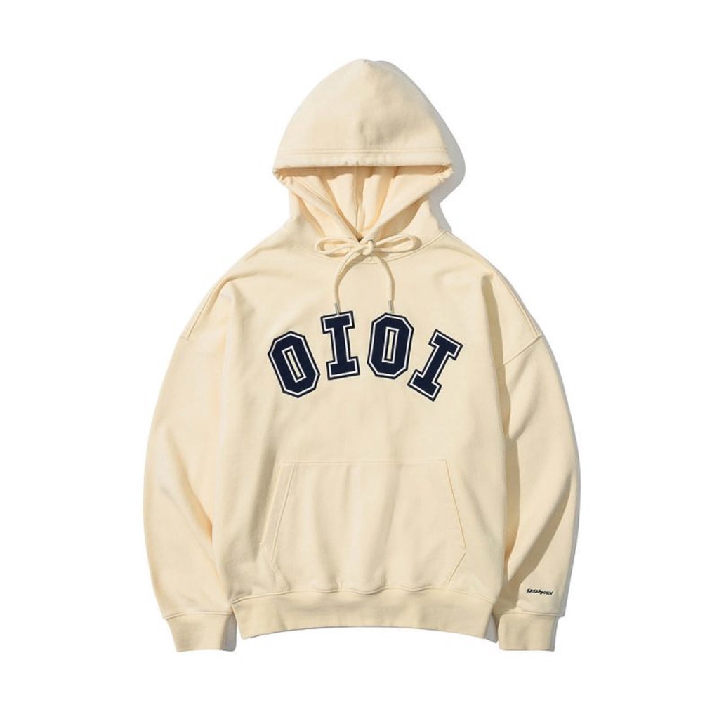 Áo Hoodie OIOI Signature Nỉ Unisex Hàn Quốc Nhiều Màu