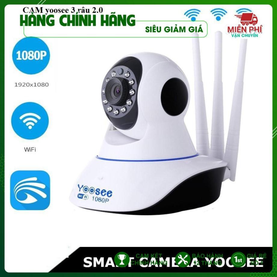 [Xả Hàng – FreeShip toàn quốc] CAMERA 2.0 | Camera Wifi Gia Đình Full HD 1080P | Chống Trộm Cực Nhạy | 40000