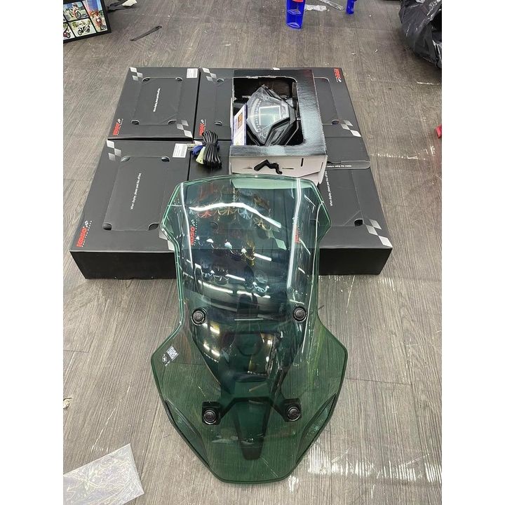 Kính chắn gió NVX 2021 Yamaha NVX 155 VVA zhi.pat chính hãng bảo hành 2 năm