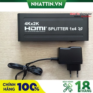 Bộ chia HDMI 1 ra 4 cổng 3D, 4K*2K - HDMI splitter 1 x 4 Chính Hãng OMEGA HDSP4