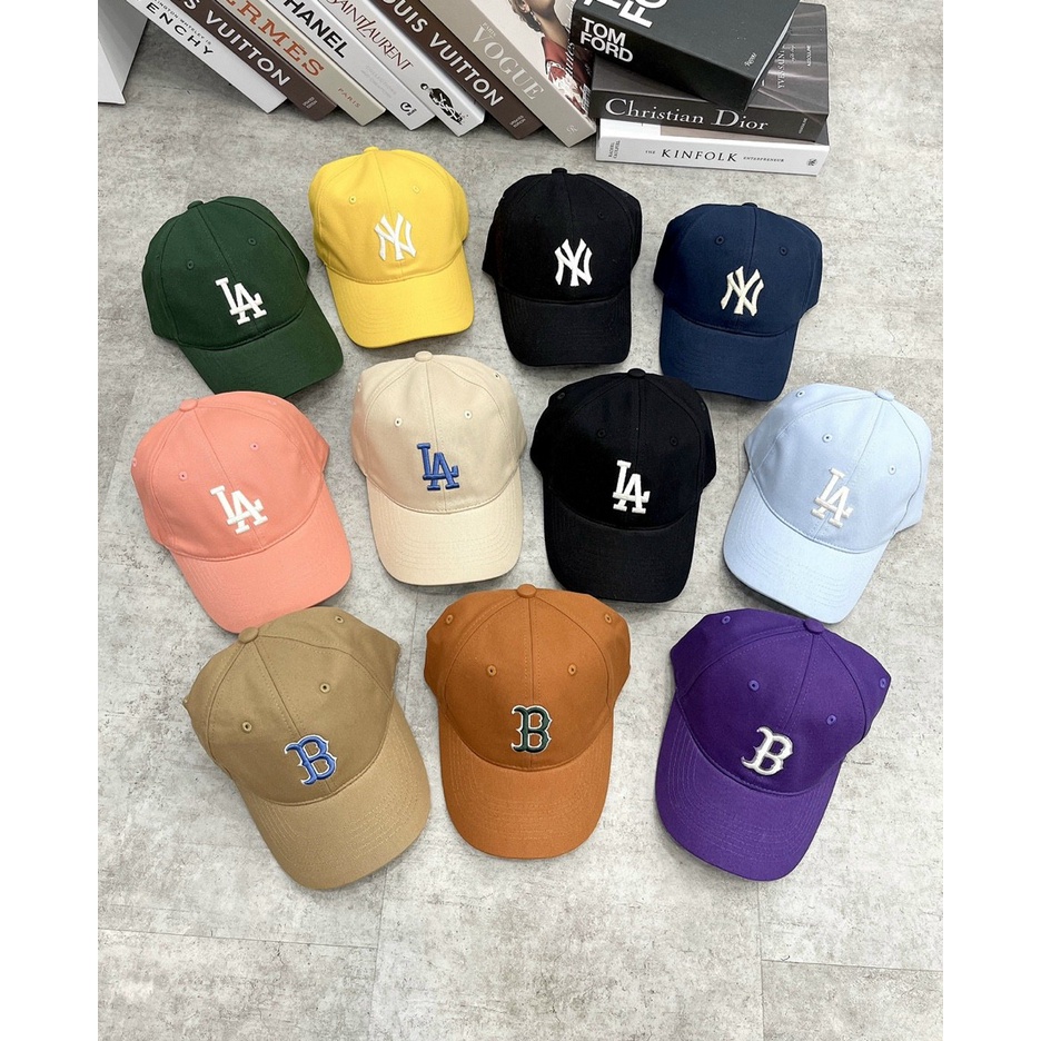 Mũ nón lưỡi trai cao cấp. thêu logo NY/LA cá tính hottrend