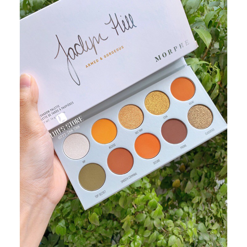 Bảng Phấn Mắt Morphe Jaclyn Hill Armed &amp; Gorgeous