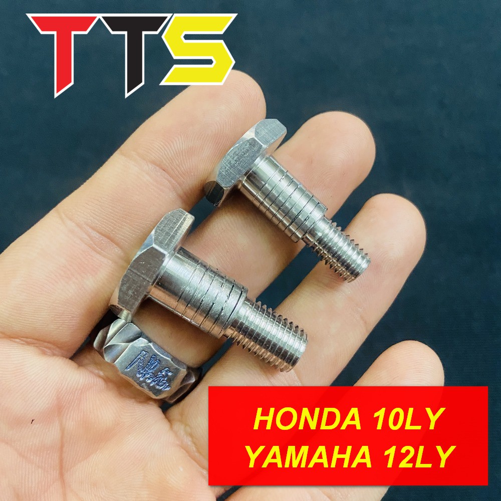 ỐC CHỐNG NGHIÊNG INOX SALAYA 8LY - 10LY SỬ DỤNG CHO CÁC DÒNG XE YAMAHA, HONDA