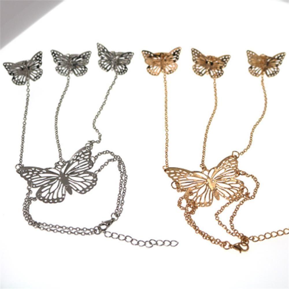 Nhẫn Hình Bướm ME ME|Vòng Tay Nhiều Màu Sắc Phong Cách Harajuku Cho Nam Và Nữ