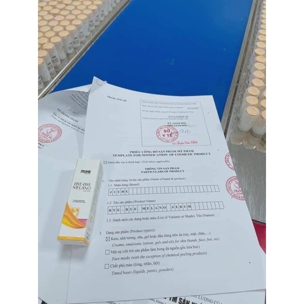 COMBO SERUM JIUHE THÂM VÀ SERUM JIUHE MỤN ACNES EXTRA THANH TÔ CHÍNH HÃNG 100%