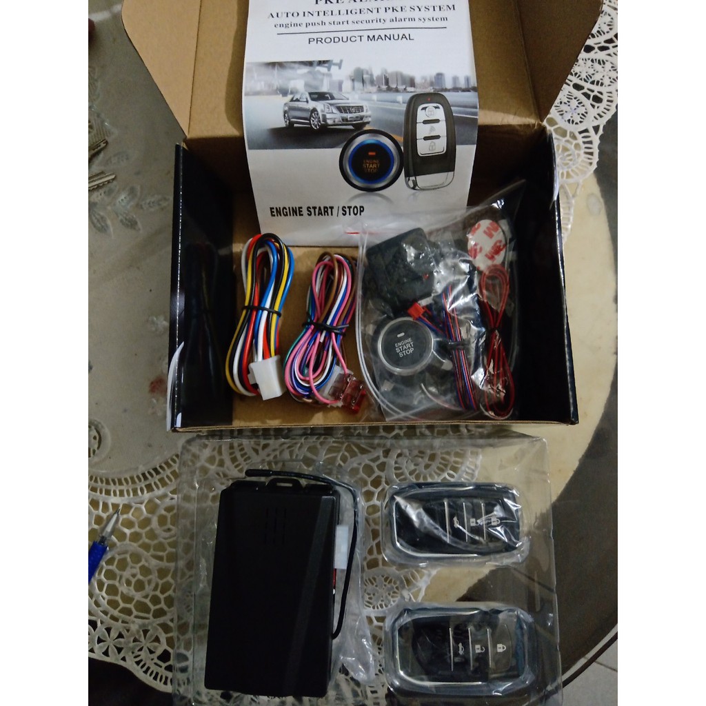 Bộ chìa khóa thông minh START-STOP điều khiển từ xa dành cho ô tô