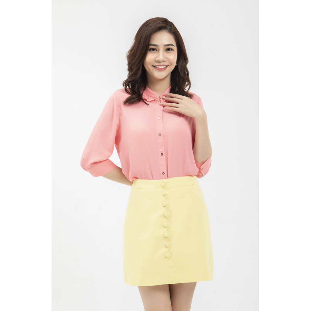 [Mã WABRLOW5 giảm 15% đơn 300K] Chân váy vàng cúc trước Elise