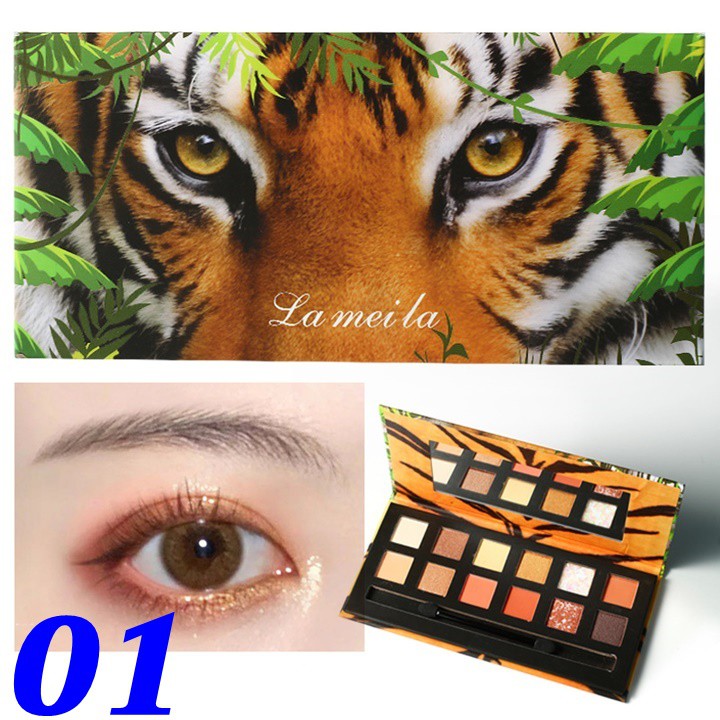 Phấn mắt bền màu, lâu trôi, màu chuẩn phù hợp mọi loại da kể cả da dầu Lameila 5044