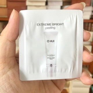 Combo gói dùng thử tẩy da chết trắng da Ohui Extreme White Snow Vitamin - mỹ phẩm Ohui công ty chính hãng cao cấp Hàn