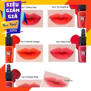 Son Kem Lì Ink Velvet Loại Rẻ Hàn Quốc