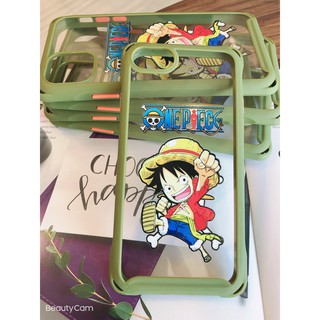 Ốp Lưng IPHONE Viền Rêu One Piece Bảo Vệ 4 góc full dòng 6/6s đến 11promax- H Case