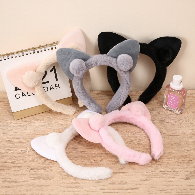 Băng Đô Tai Mèo Dễ Thương Phong Cách Hàn Quốc