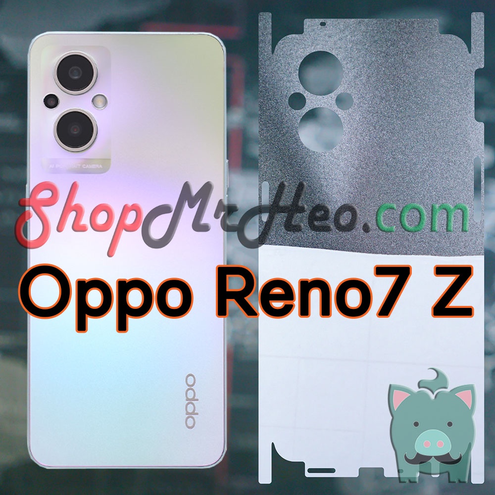 Skin Dán Full Mặt Sau Lưng và Viền Vân 3D Oppo Reno7 Z - Reno 7Z - Reno 7 Z