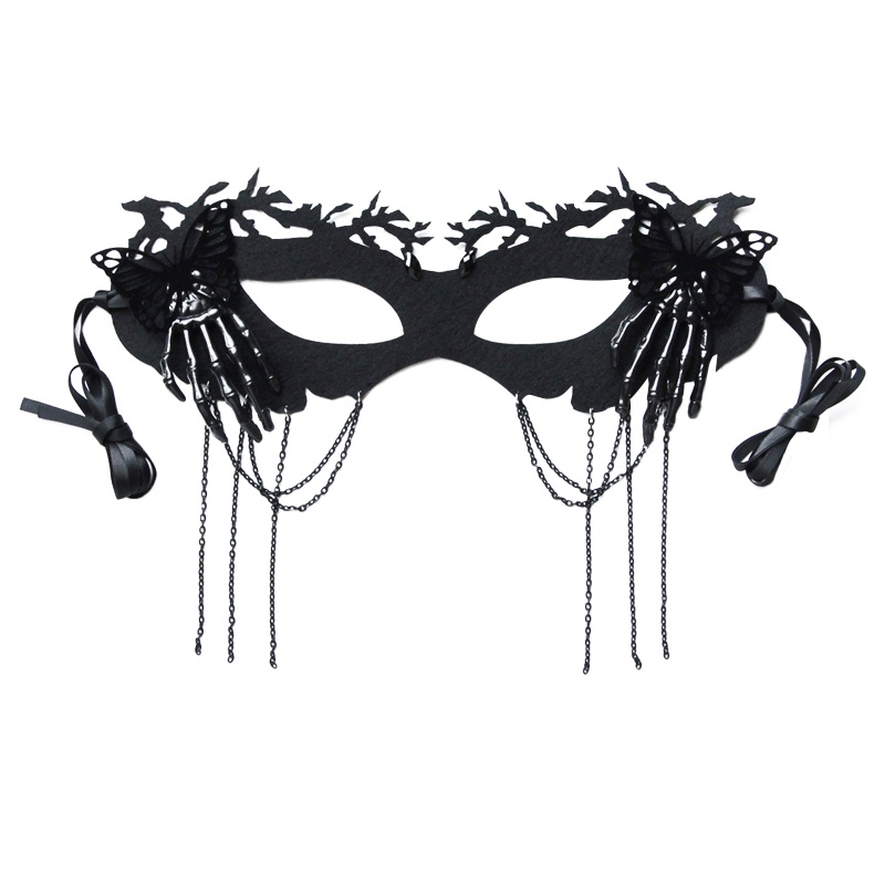 Mặt Nạ Nửa Mặt Hóa Trang Halloween