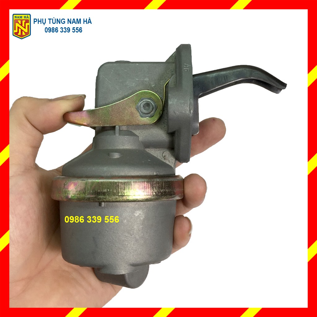 [Bơm tay nhiên liệu HyunDai] Bơm thấp áp cấp chuyển nhiên liệu cho ô tô máy xúc, máy ủi, máy công trình