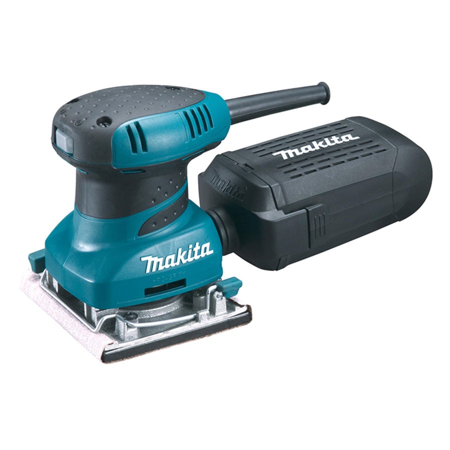 Máy chà nhám rung Makita BO4558 - Thiết kế nhỏ gọn, chống trượt và vỏ nhựa tổng hợp chịu lực