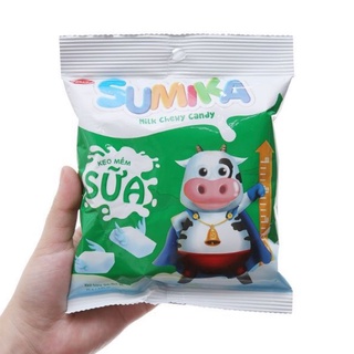 Kẹo Mềm Sữa Sumika Vị Vani , Dâu , Socola ⚡ FREESHIP ⚡ Kẹo Mềm Bibica Gói 70g