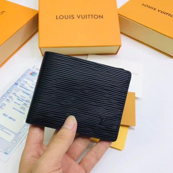 (Full Box) Ví Da LV Nam,Nữ Caro,Bóp Da Nam Kẻ caro,hoa văn,2 mầu sang trọng,bền đẹp