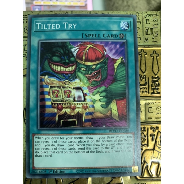 bài yugioh: tilted try