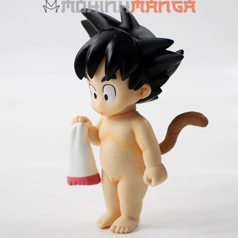 [CÓ QUÀ] Mô hình Son Goku khỉ con cầm khăn siêu dễ thương cao 11cm Dragon Ball Bảy Viên Ngọc Rồng