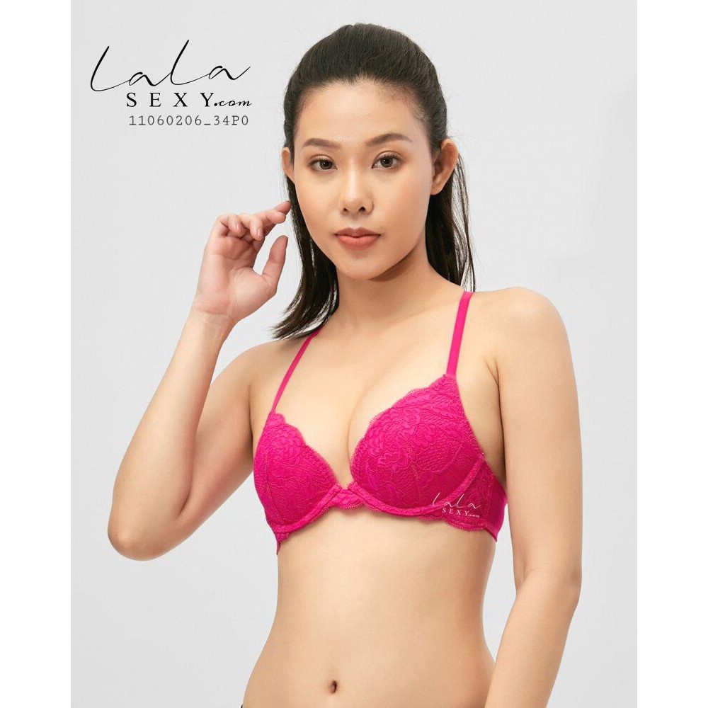 Áo Ngực Ren Mút Đệm Nhẹ Obsession Push Up Lasenza Chính Hãng 11060206_2 (Size 32B)