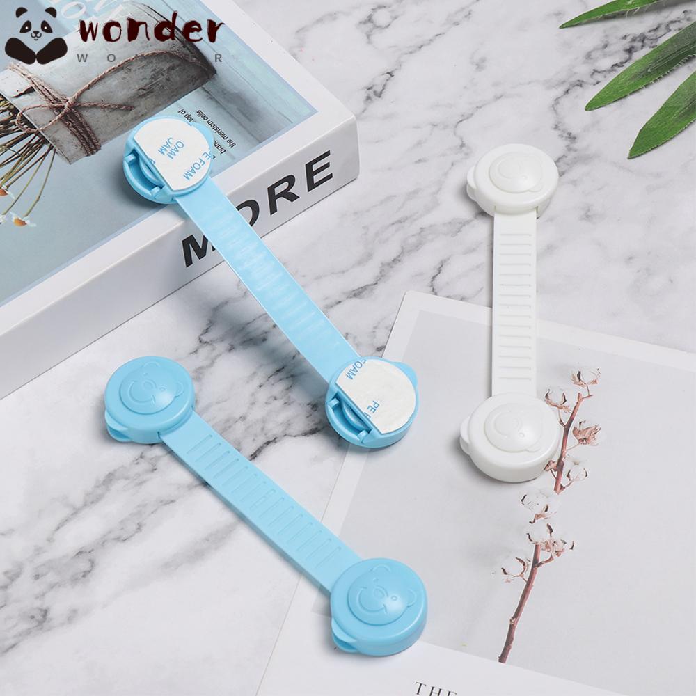 5/10 khóa bằng nhựa gắn cửa tủ lạnh bảo vệ an toàn cho bé