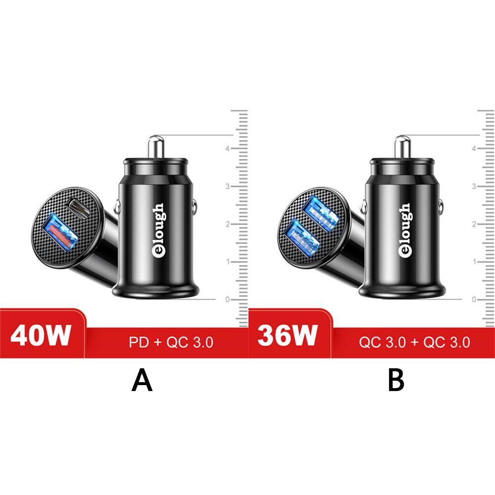 Myrongvn Ổ Cắm Sạc Nhanh USB PD QC3.0 Trên Ô Tô