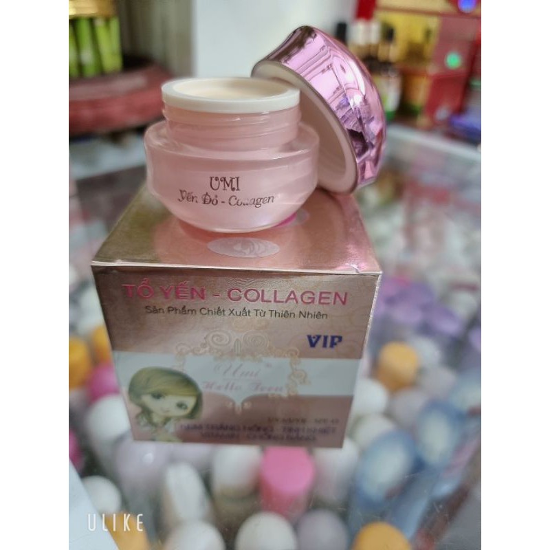 kem umi yến đỏ collagen trắng hồng tinh khiết 20gr