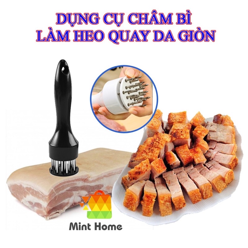 Dụng Cụ Dầm Thịt.Làm Mềm Thịt.(dể dàng cho các món ăn thấm ướp gia vị.rút ngắn thời gian khi nấu nướng).