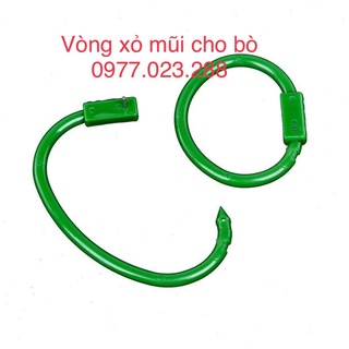 Vòng xỏ mũi cho bò - khuyên xỏ mũi cho bò
