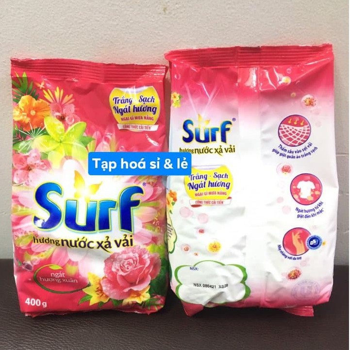 Bột giặt Surf hương nước xả vải 400g