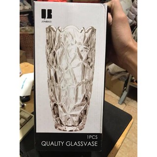 Lọ hoa thủy tinh pha lê 30cm