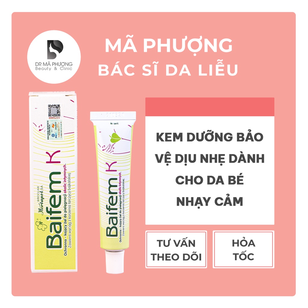 [CHÍNH HÃNG] Kem Baifem K dịu da