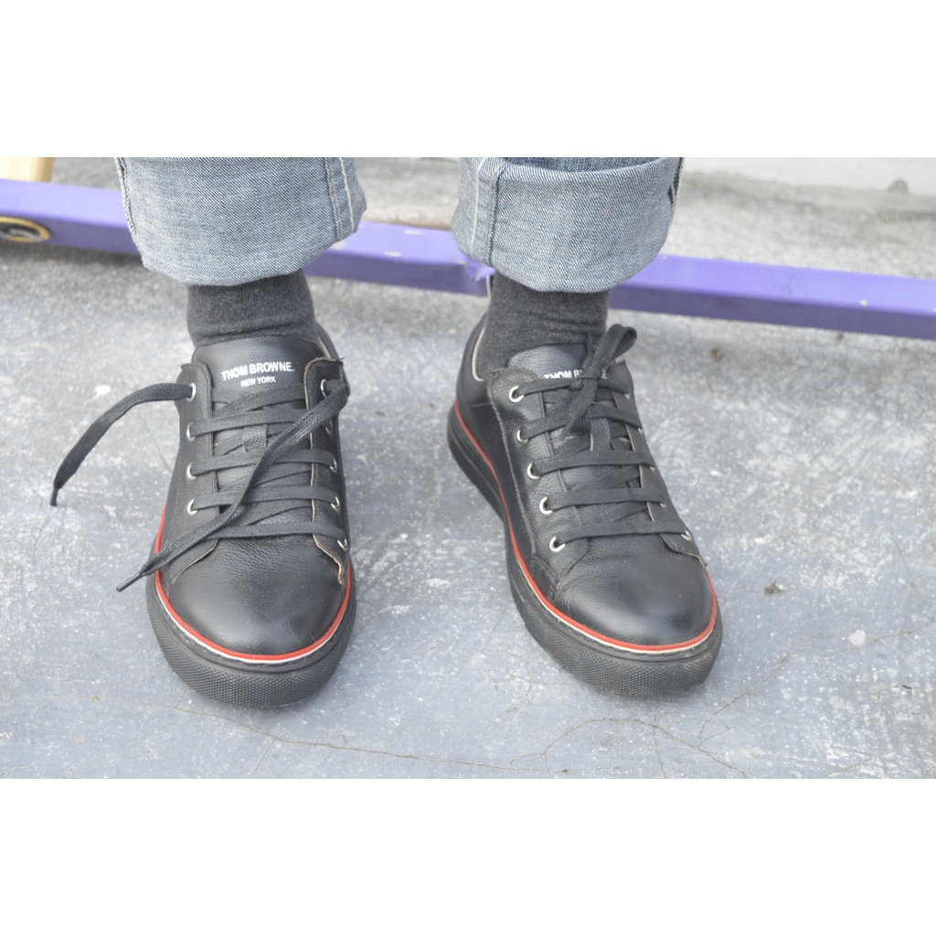 Giày thể thao Thom Browne nam nữ da thật