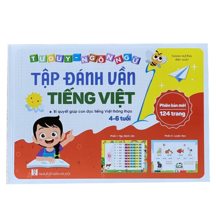 Combo Luyện chữ tập tô tự xóa và đánh vần 4-6 cho bé hàng trang tự tin vào lớp 1