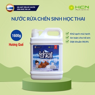 Nước rửa chén sinh học THAI an toàn cho da