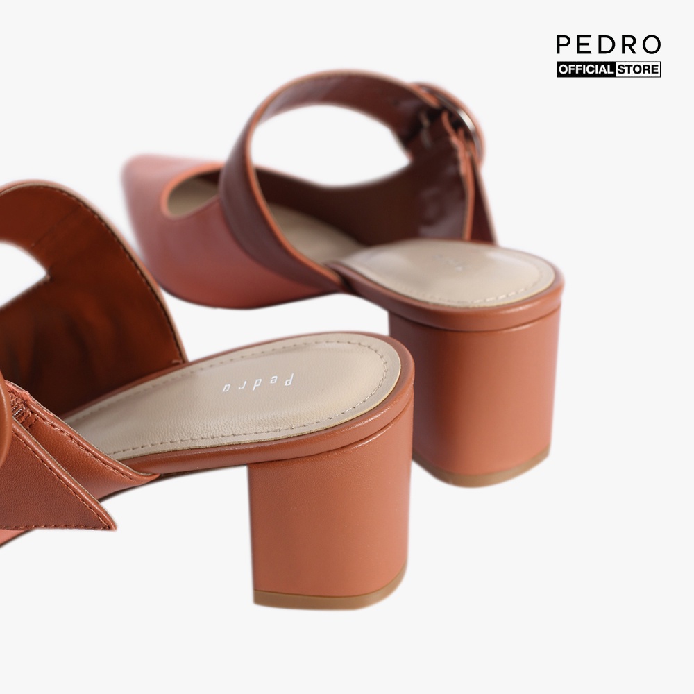 PEDRO - Giày cao gót mũi nhọn Buckled Leather PW1-26620017-24