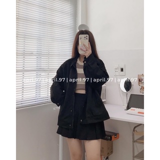 Áo khoác da lộn 2 lớp (ảnh thật/ có sẵn)