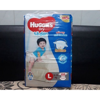 Combos 100 tả dán trần Huggies size L( 8kg-14kg)