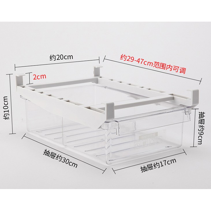 [Mã LIFEXANH24 giảm 10% đơn 99K] KHAY TỦ LẠNH CAO CẤP - Kéo ra kéo vào.