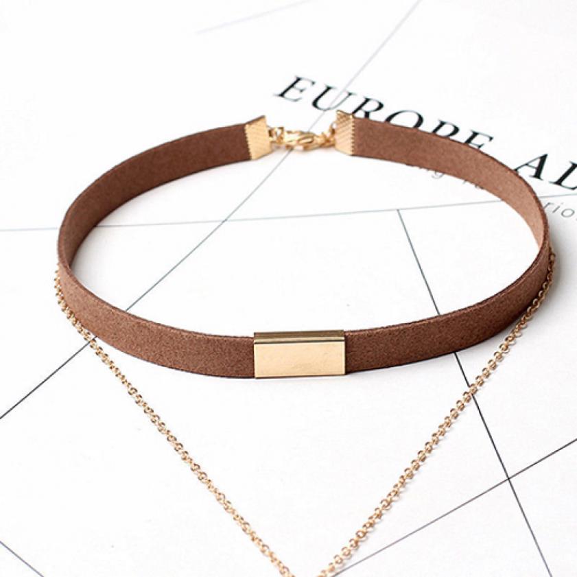 Vòng cổ choker dây xích cá tính
