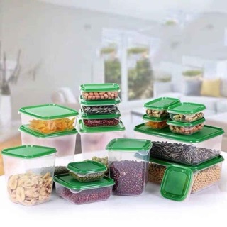 Set 17 hộp nhựa IKEA đựng thức ăn chính hãng