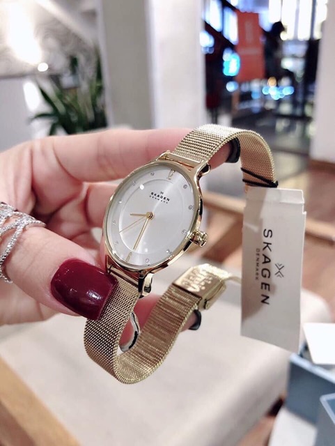 Đồng hồ nữ Skagen cao cấp máy Nhật