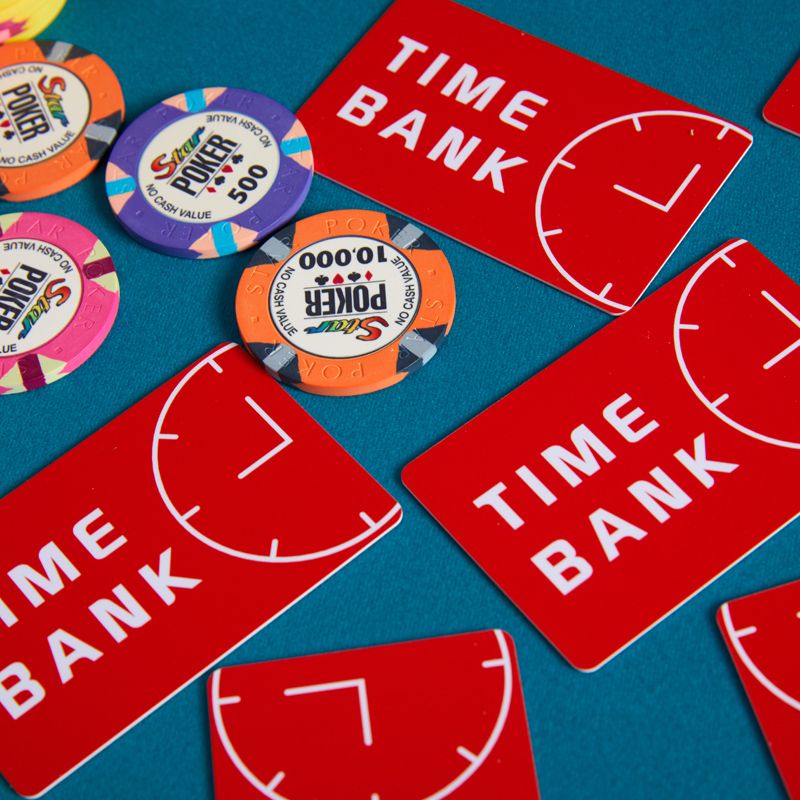 Thẻ thời gian Time Bank dùng trong Poker