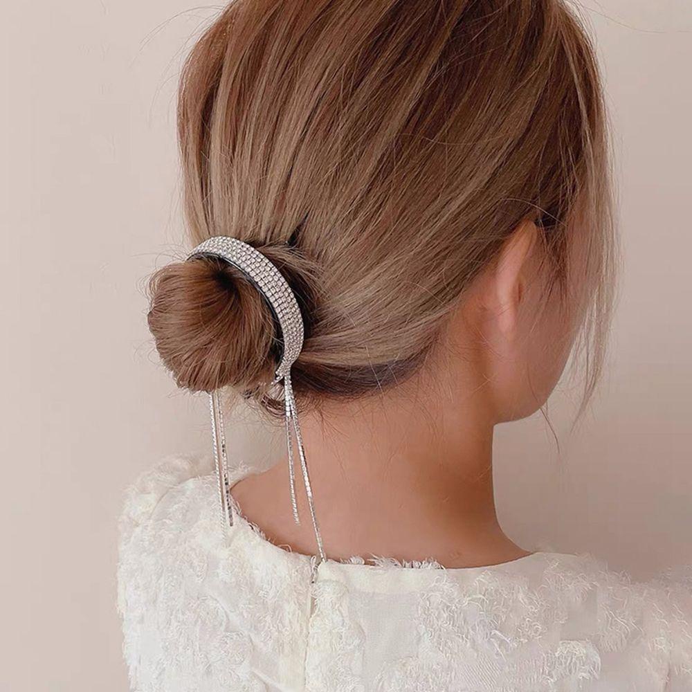 Dụng Cụ Búi Tóc 15H Kiểu Dáng Đơn Giản Tiện Dụng Dành Cho Nữ