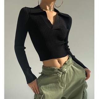 Áo len mong polo