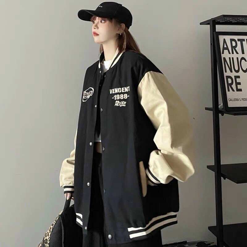 ÁO KHOÁC BOMBER. ÁO KHOÁC KAKI 1990 MÃ MỚI 2022 FORM RỘNG NAM NỮ TRẺ TRUNG