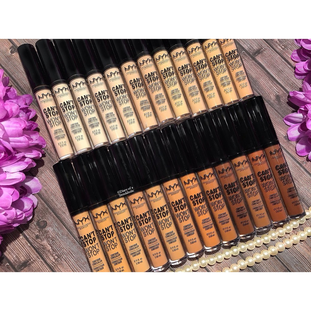 NYX - Kem Che Khuyết Điểm NYX Can't Stop Won't Stop Contour Concealer 3,5ml | BigBuy360 - bigbuy360.vn